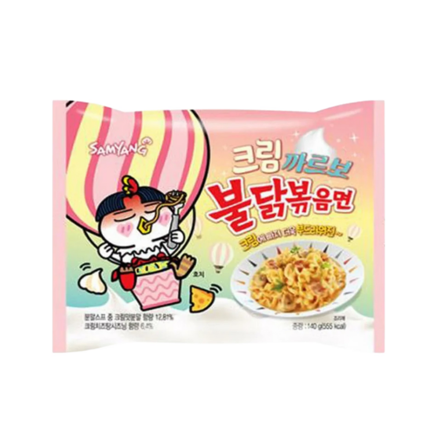 Samyang Buldak Cream Carbonara 140g / 5er Pack