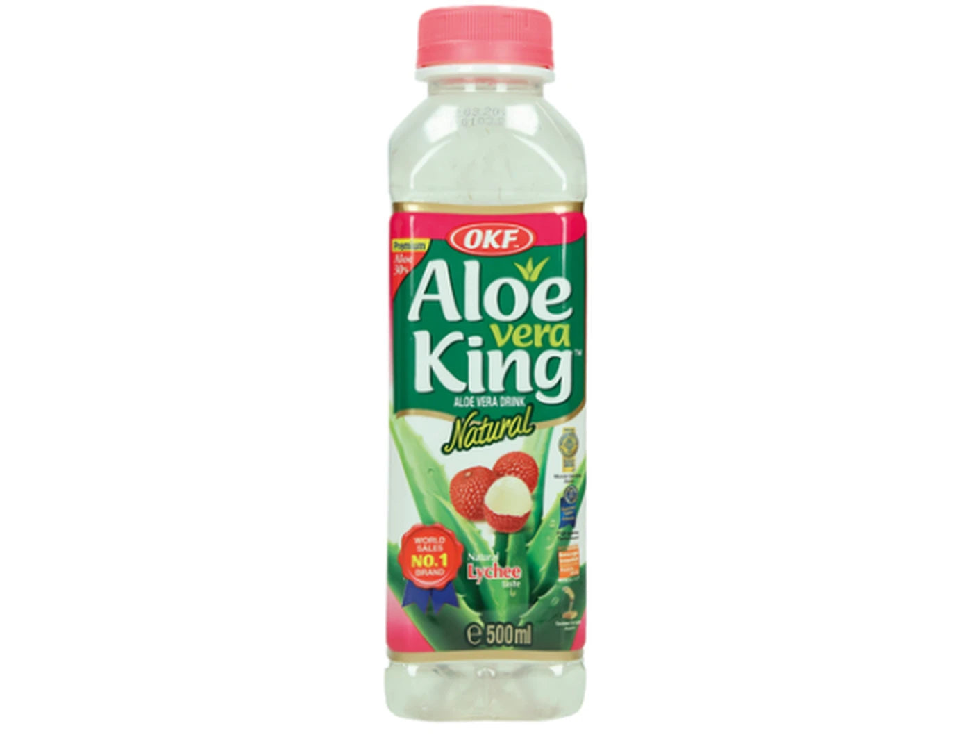 Aloe Vera Getränk Litschi 500 ml