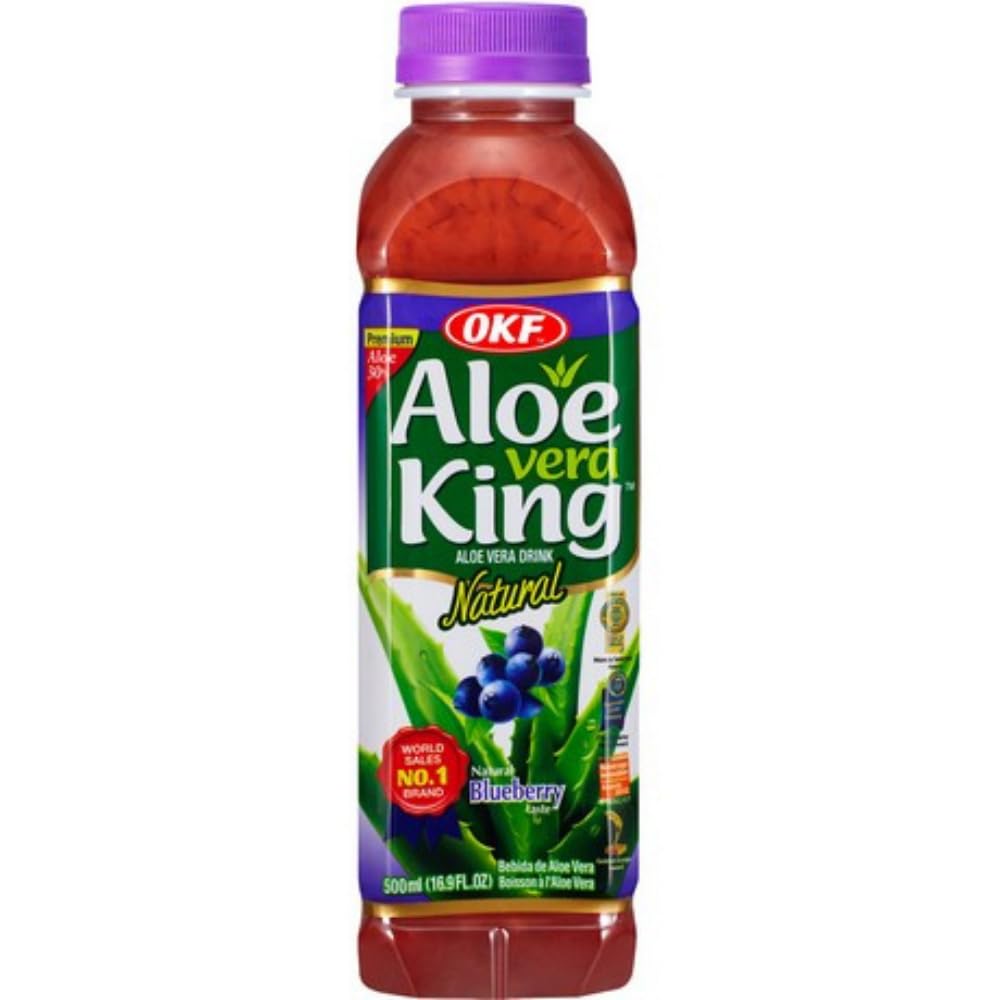 Aloe Vera Getränk Blaubeere 500ml / 20er Karton