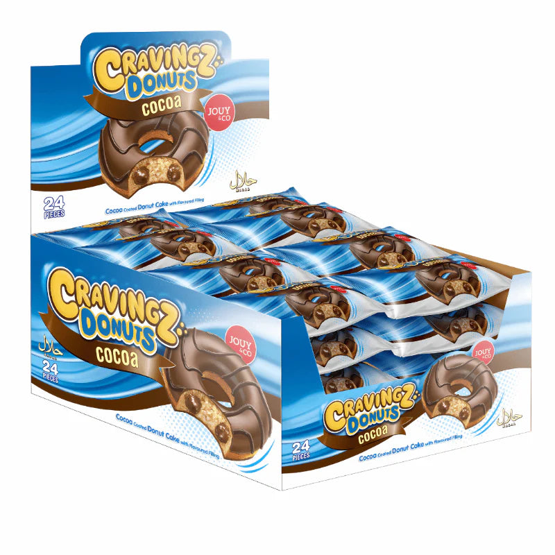 Cravingz Donut Cocoa Flavour 40g - 24er Pack