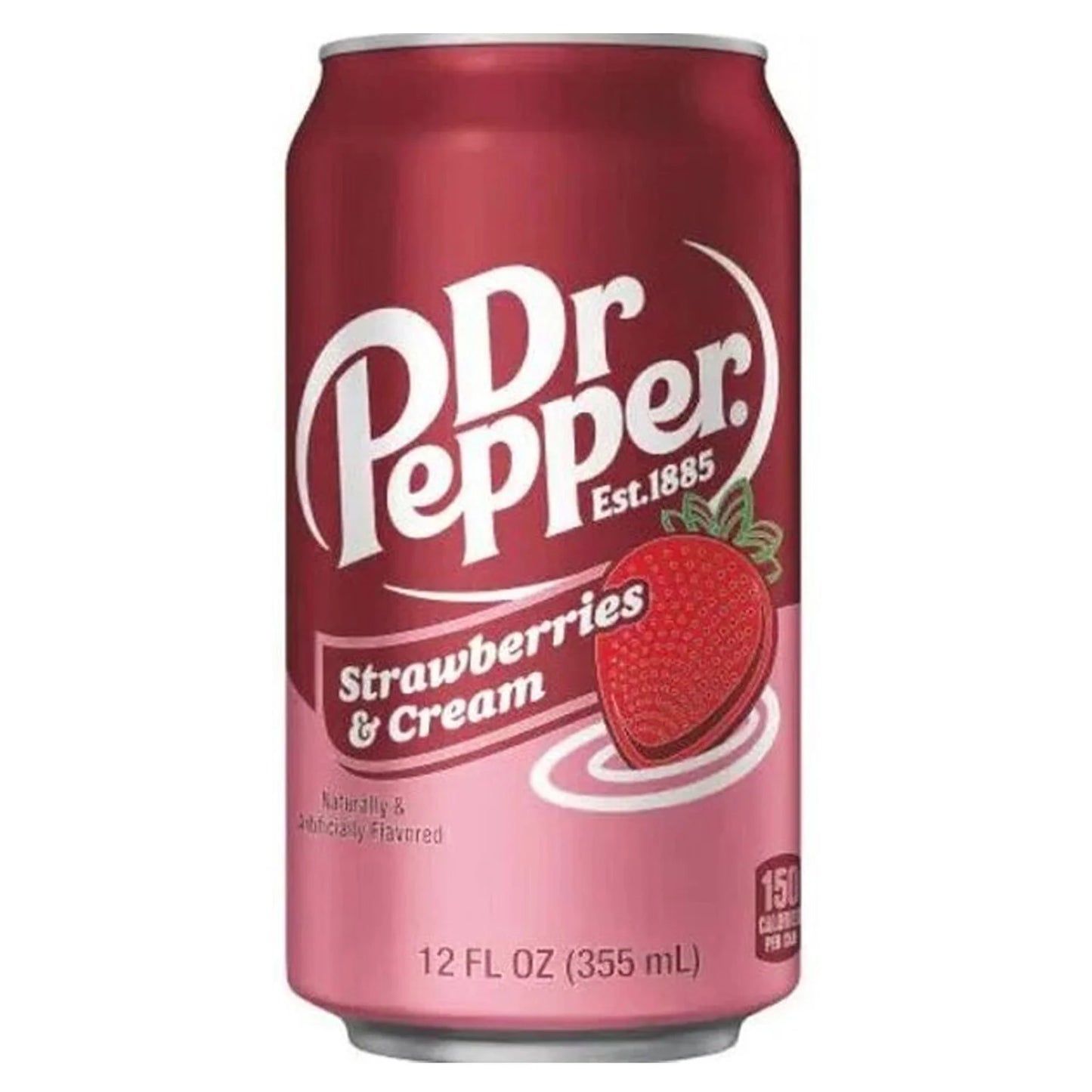 Dr. Pepper Strawberry&Cream 355ml / 12er Karton