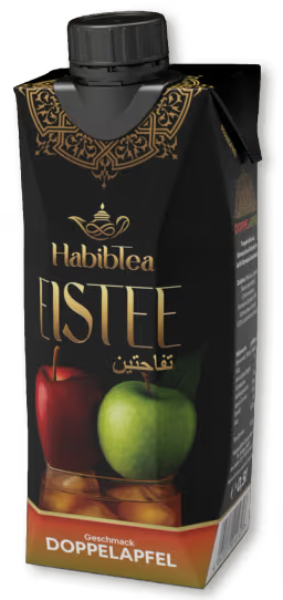 Habib Tea Doppelapfel 500ml - 12er Karton