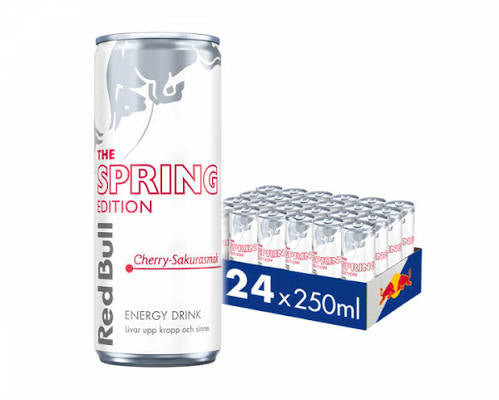 Red Bull Spring Edition Kirsche Sakura 250ml - 24er Karton