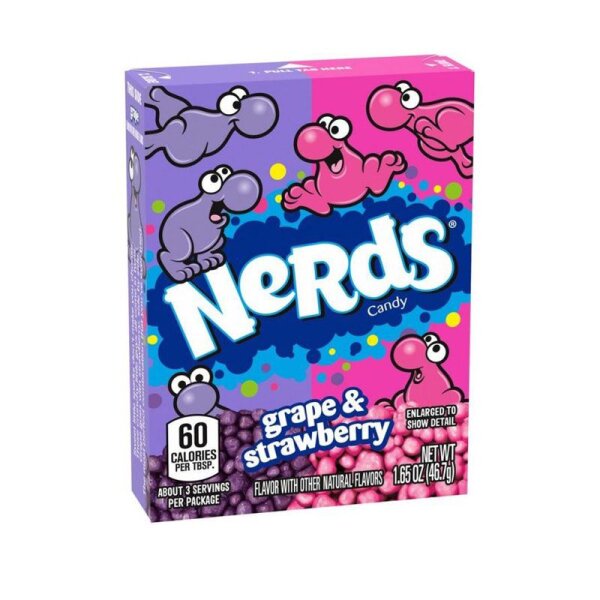 Nerds Grape & Strawberry 46g - 36er Karton