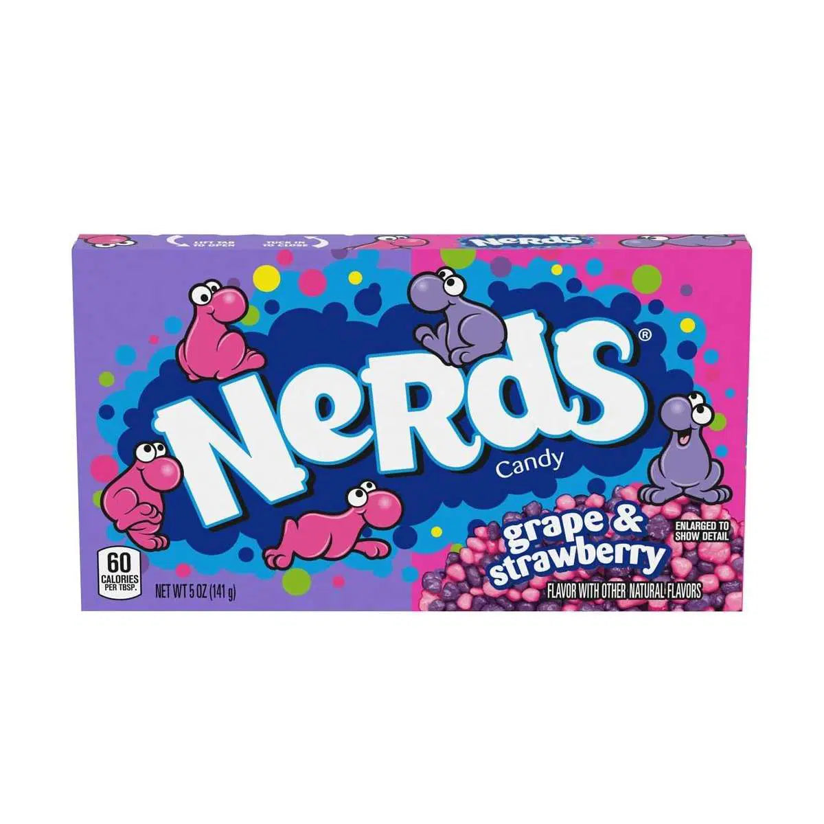 Nerds Grape & Strawberry 141g / 12er Karton