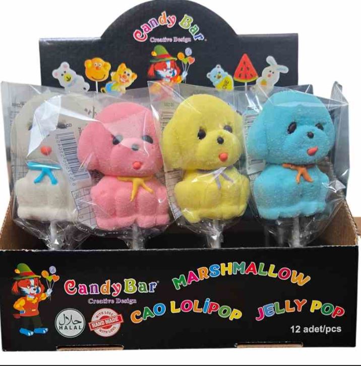 Candy Bar Marshmallow Bear 35g - 12er Pack