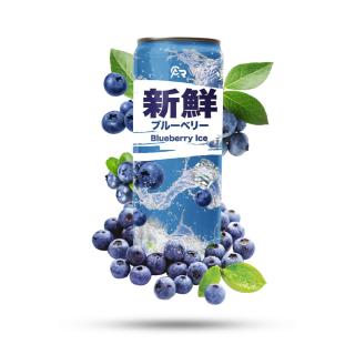 Fresh Drink Blueberry Ice 330ml / 24 er Karton