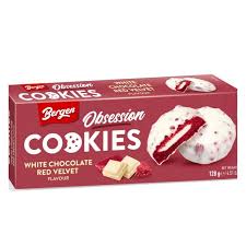 Bergen Cookies Velvet Cookies / 18er Karton