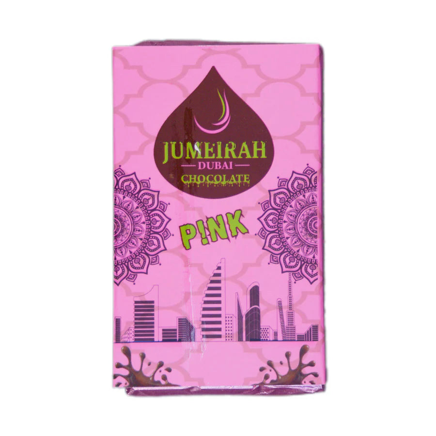 Jumeirah Dubai Style Schokolade Pink 75g - 12er Pack