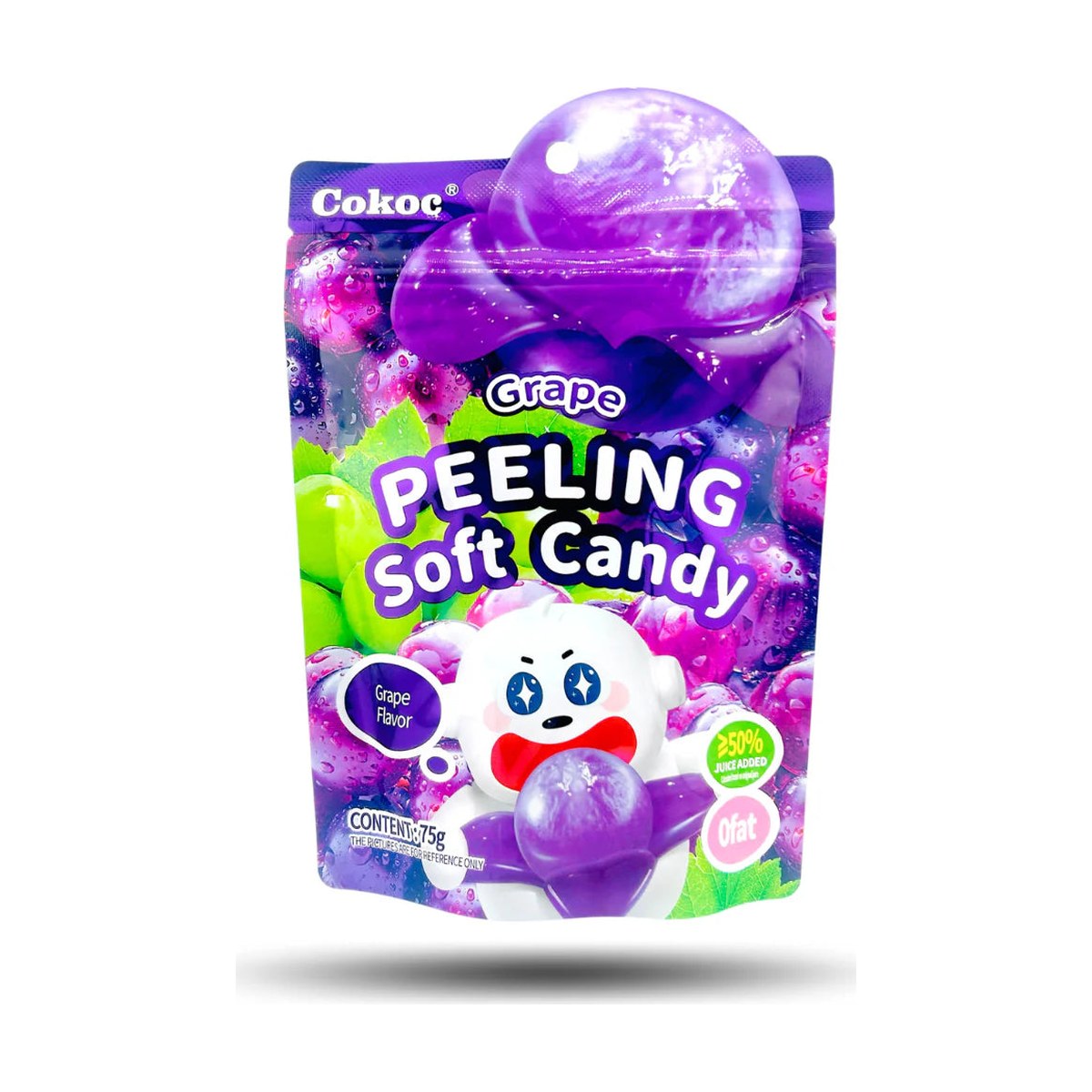 Cokoc Peeling Soft Candy Grape 75g