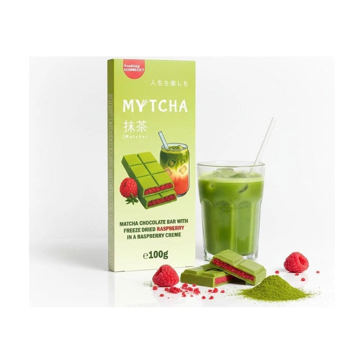 Mytcha Chocolate Raspberry 100g