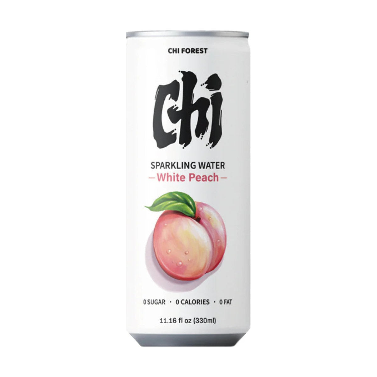 Chi Forest Sparkling Water White Peach 330ml