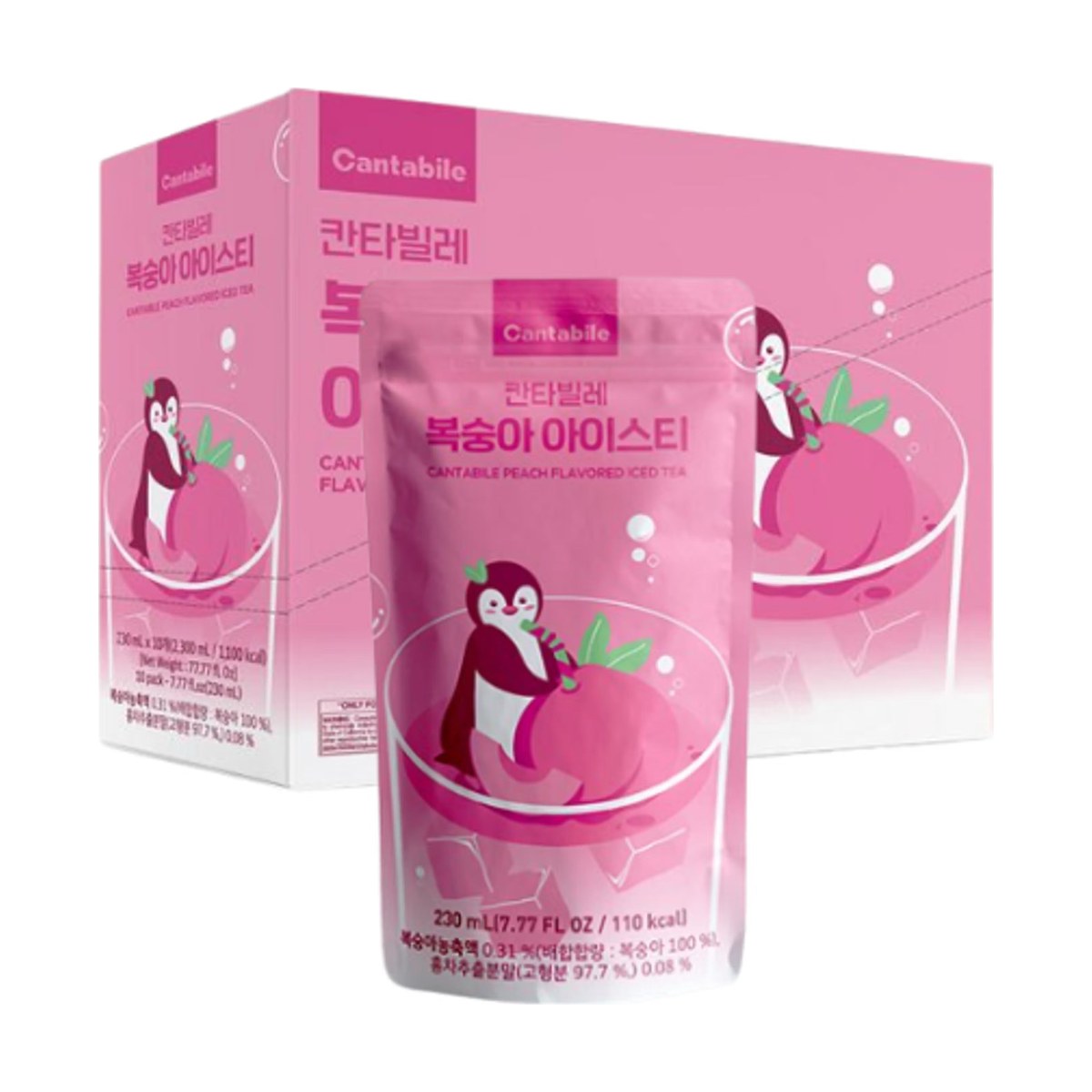 CANTABILE Peach Iced Tea 230ml