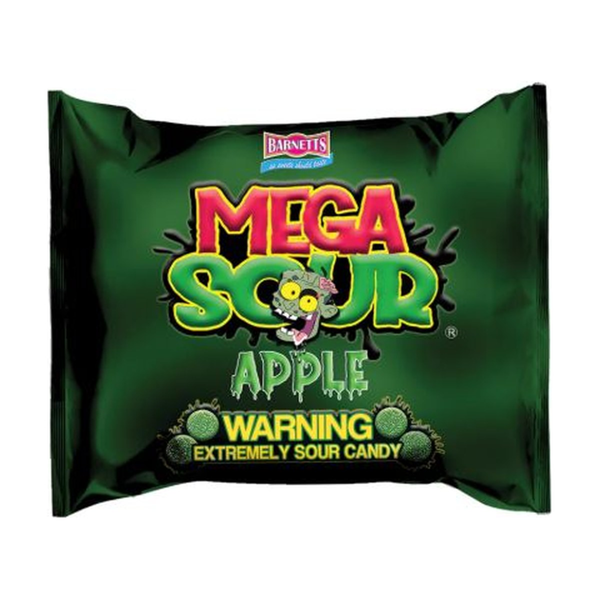Barnetts Mega Sour Apple 104g