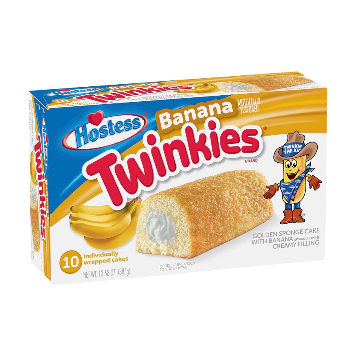 Hostess Twinkies Banana 10er Packung 385g