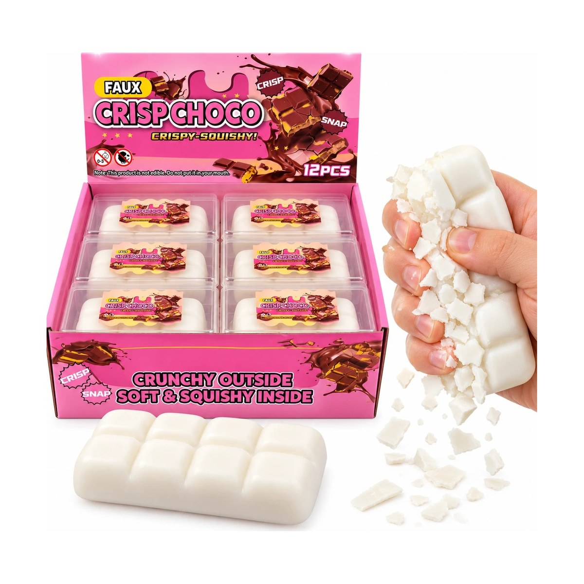 Squishy Schokolade Weiß