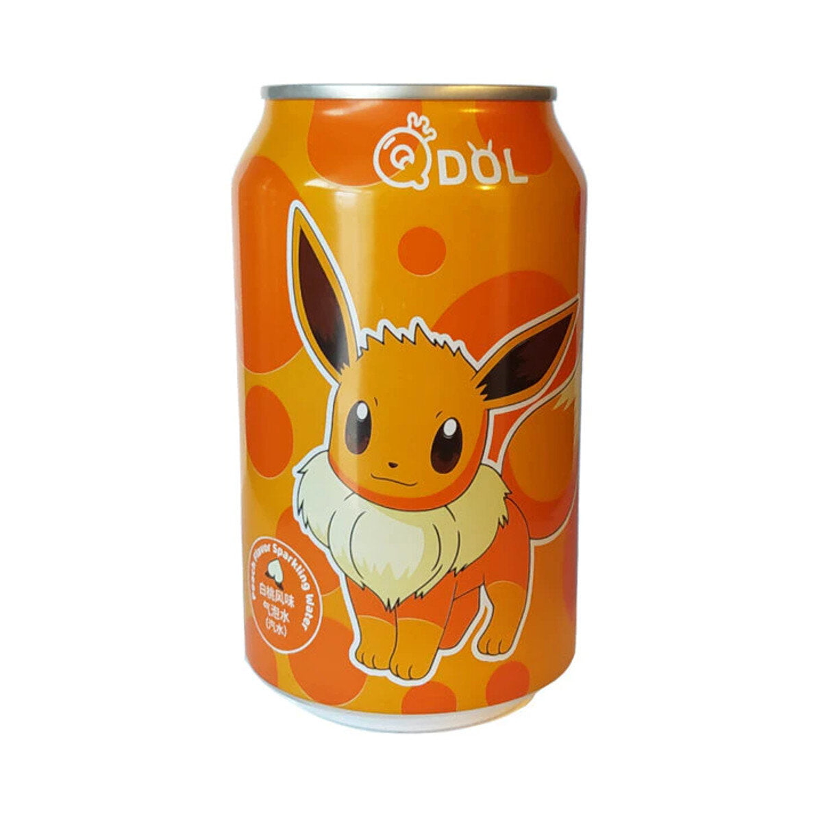 Pokemon Sparkling Water Evoli White Peach 330ml - 24er Pack