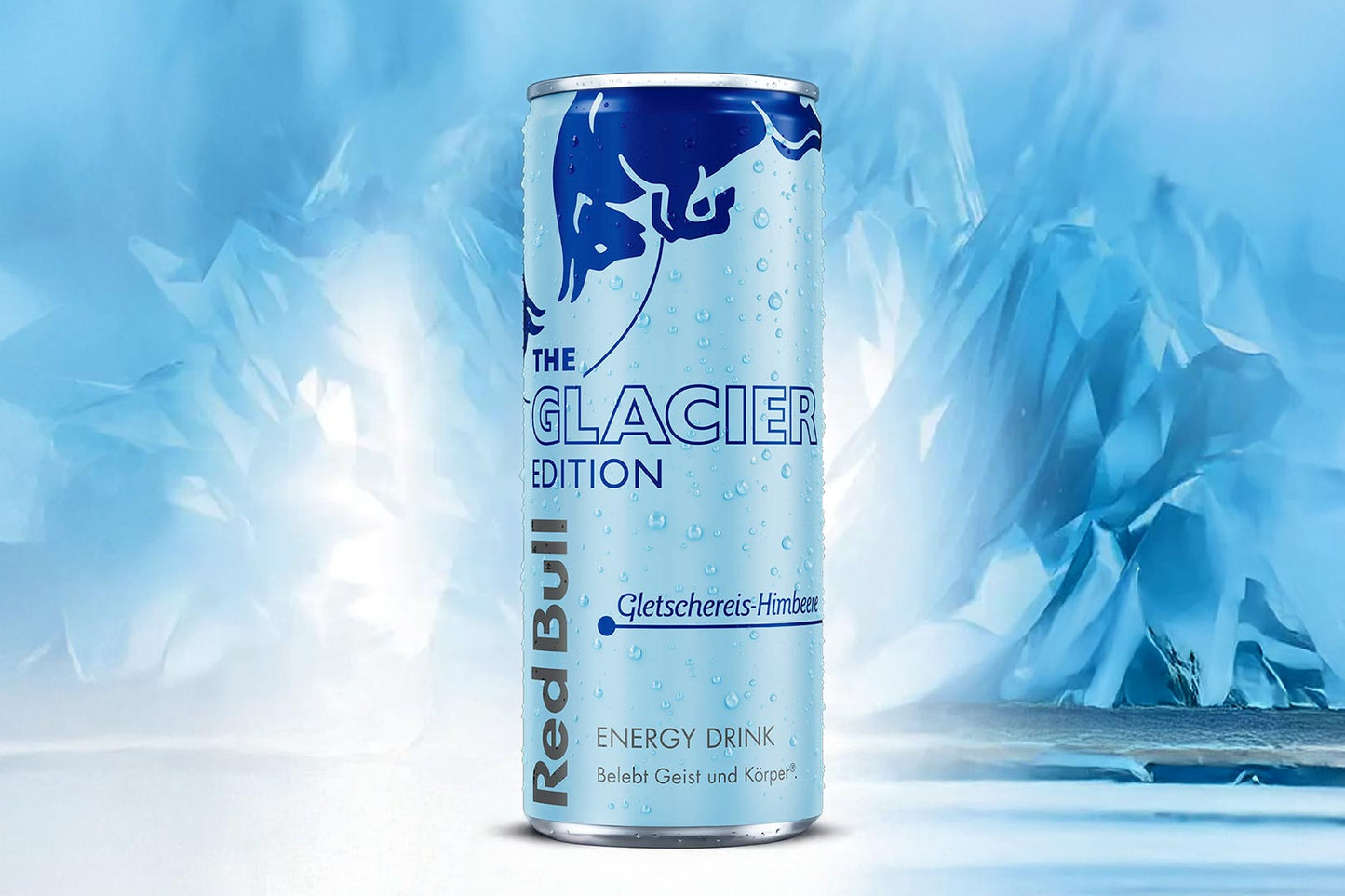 Red Bull Glacier Edition Gletschereis Himbeere - 24er Karton