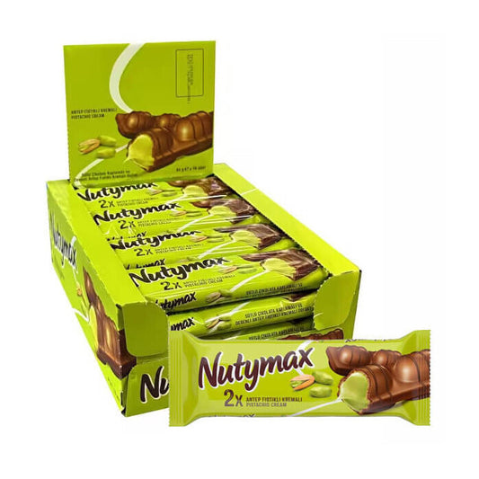 Nutymax Waffel mit Pistaziencreme 44g - 16er Karton