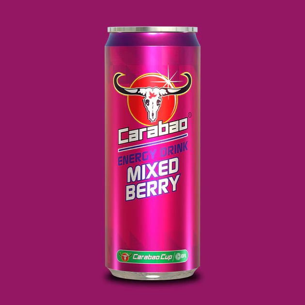 Carabao Energydrink Beerenmix 330ml / 24er Tray