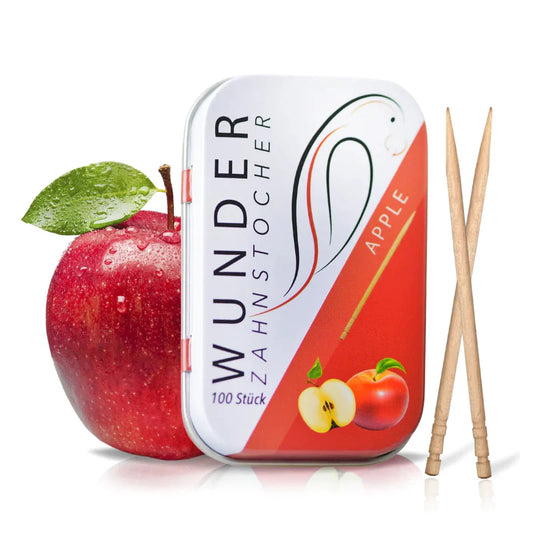 Wunder Zahnstocher Apple 100 Stück - 10er Karton
