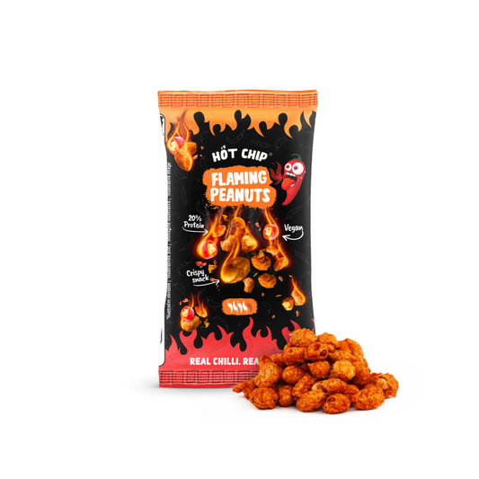 Flaming Hot Erdnüsse 70g - 20er Karton