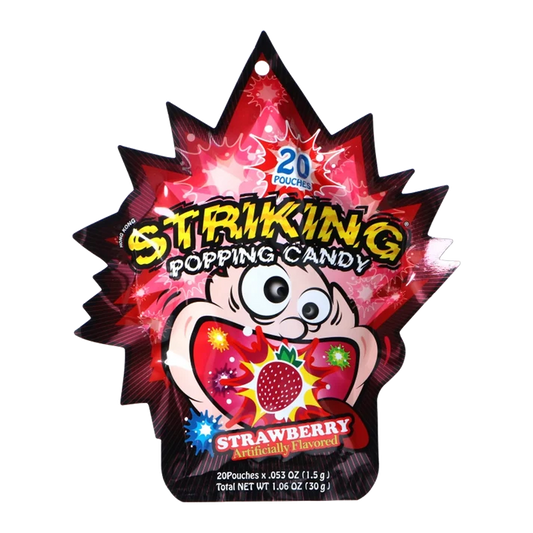 Striking Popping Candy Strawberry