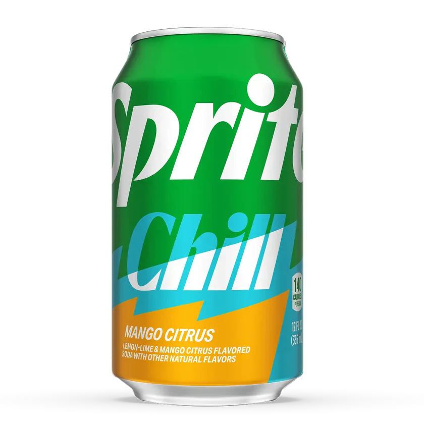 Sprite Chill Mango Citrus 355ml - 12er Karton