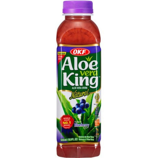 Aloe Vera Getränk Blaubeere 500ml / 20er Karton