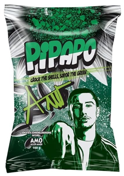 AMO’s PiPAPO Sonnenblumenkerne Natur 100g - 42 Karton