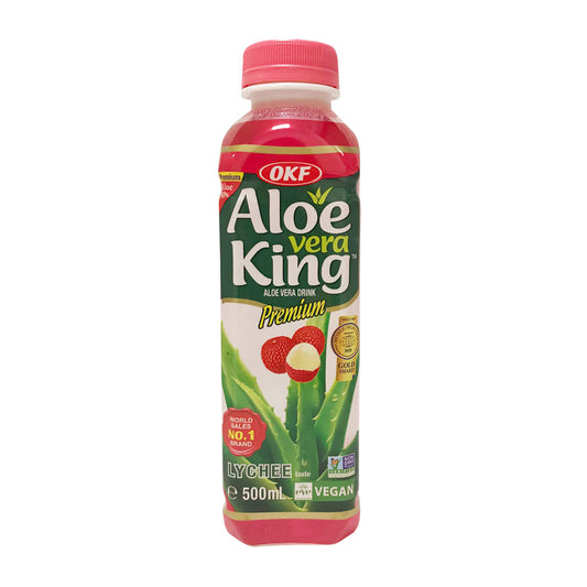 Aloe Vera Getränk Lychee 500ml / 20er Karton