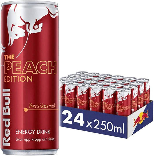 Red Bull Peach Edition 250ml / 24er Tray