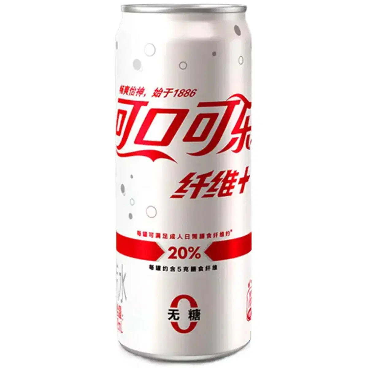 Coca Cola  Fiber Plus Sugar Free 330ml - 24er Karton