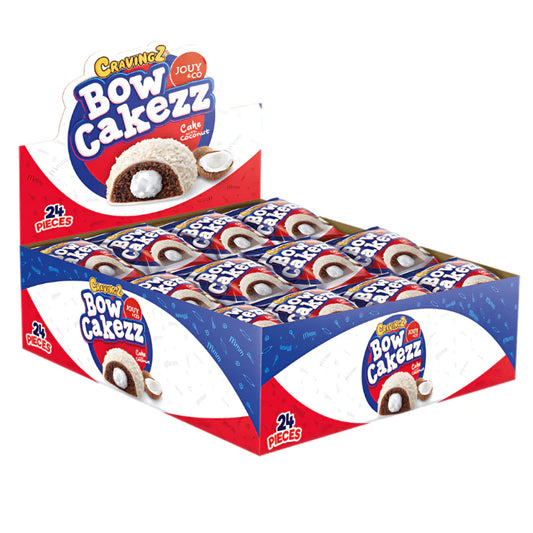 Cravingz Bow Cakes Coconut  40g - 24er Pack