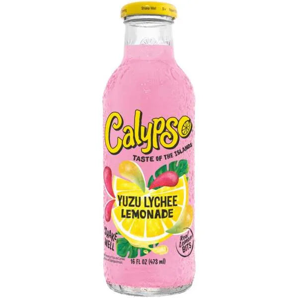 Calypso Yuzu Lychee Limonade 473ml - 12er Karton