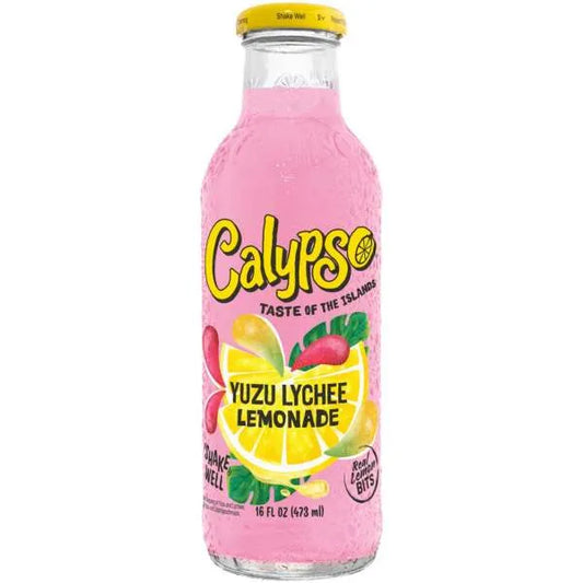 Calypso Yuzu Lychee Limonade 473ml - 12er Karton