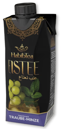 Habib Tea Traube Minze  500ml - 12er Karton