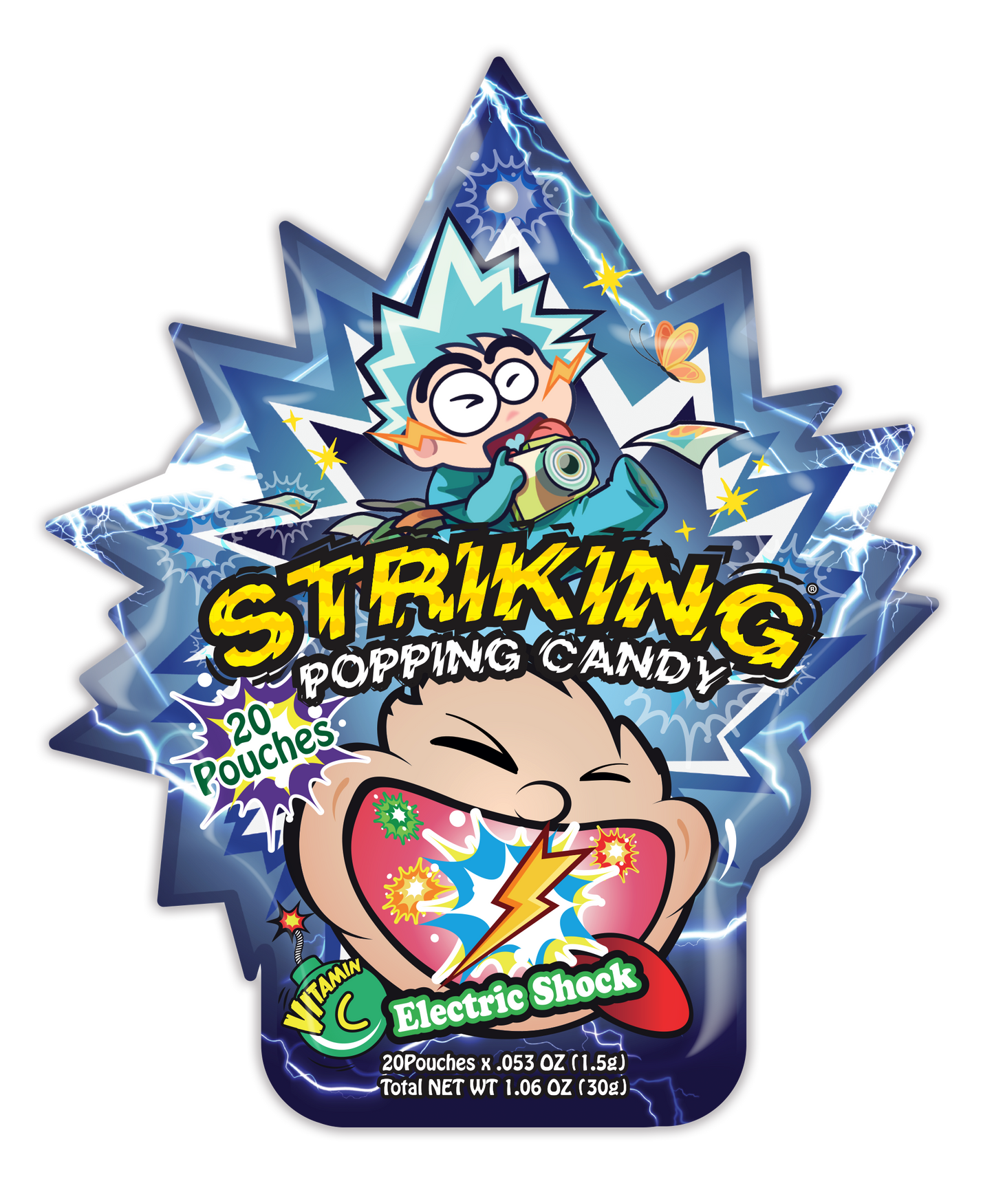 Striking Popping Candy Electric Shock