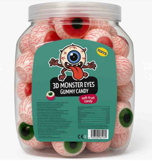 Tokys Monster Eye Fummy Candy - 50er Pack