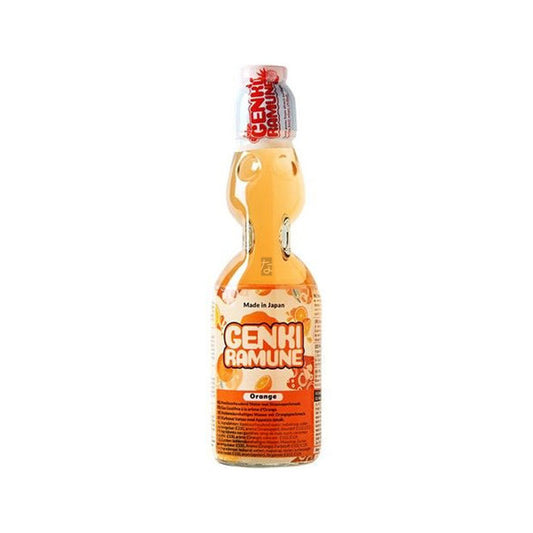 Genki Ramune Orangen 200ml / 30er Karton