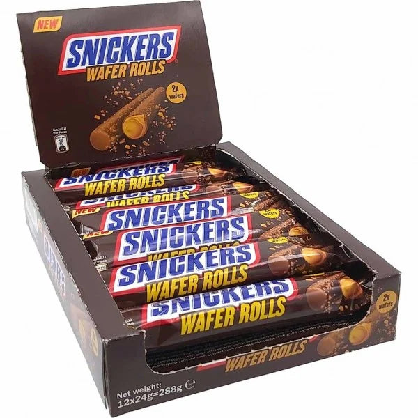 Snickers Wafer Roll 22,5g / 12er Karton