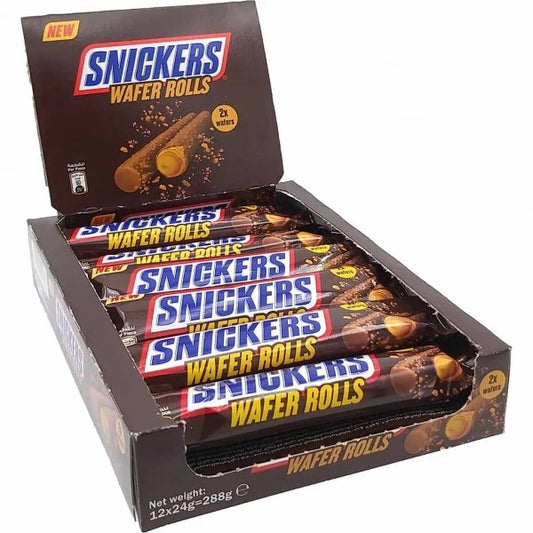 Snickers Wafer Roll 22,5g / 12er Karton