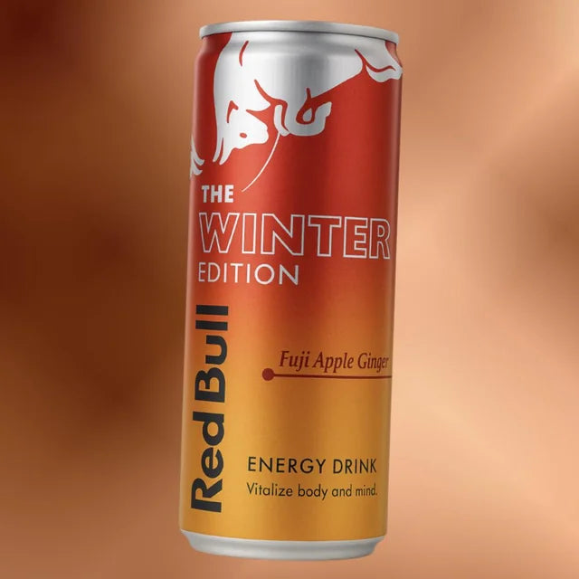 Red Bull Winter Edition 2025 Fuji-Apfel & Ingwer 0,25l / 24er Karton  VORBESTELLUNG