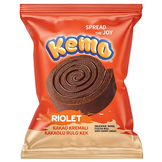 Kemo Riolet Cocoa Roll 40g - 24er Karton