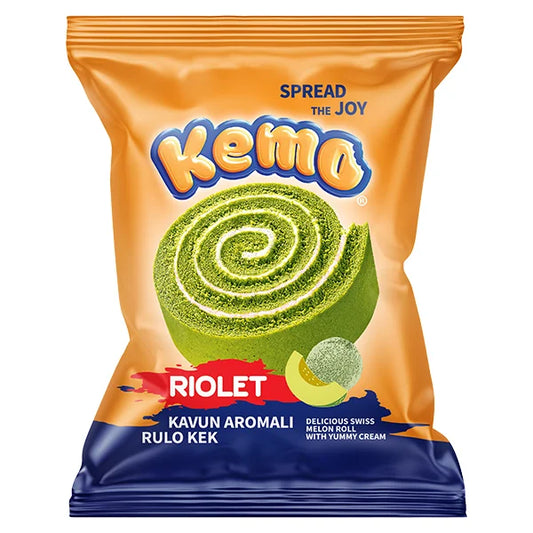 Kemo Riolet Melon Roll 40g - 24 er Karton