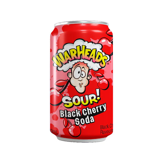 Warheads Sour Black Cherry Soda / 12 x 0,330 Liter Dosen