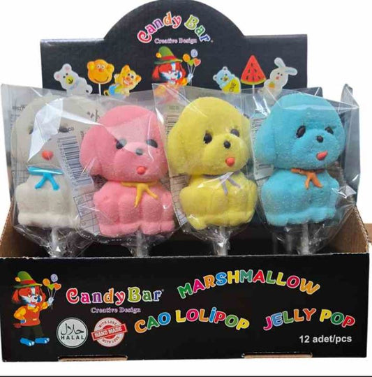 Candy Bar Marshmallow Bear 35g - 12er Pack