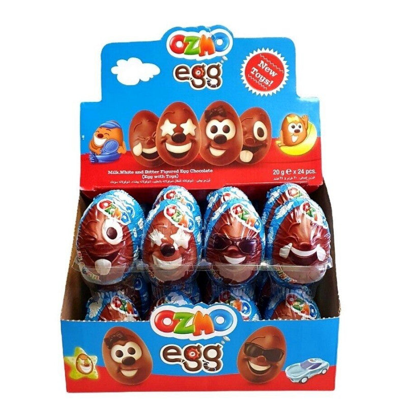 Ozmo Egg Faces 20g - 24er Karton