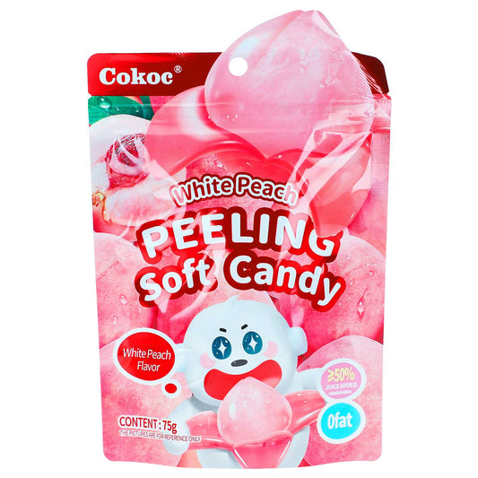 Cokoc Peeling Soft Candy White Peach 75g - 20er Karton