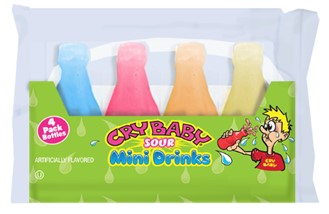 Cry Baby Wax Sour Mini Drinks 39g - 18er Karton